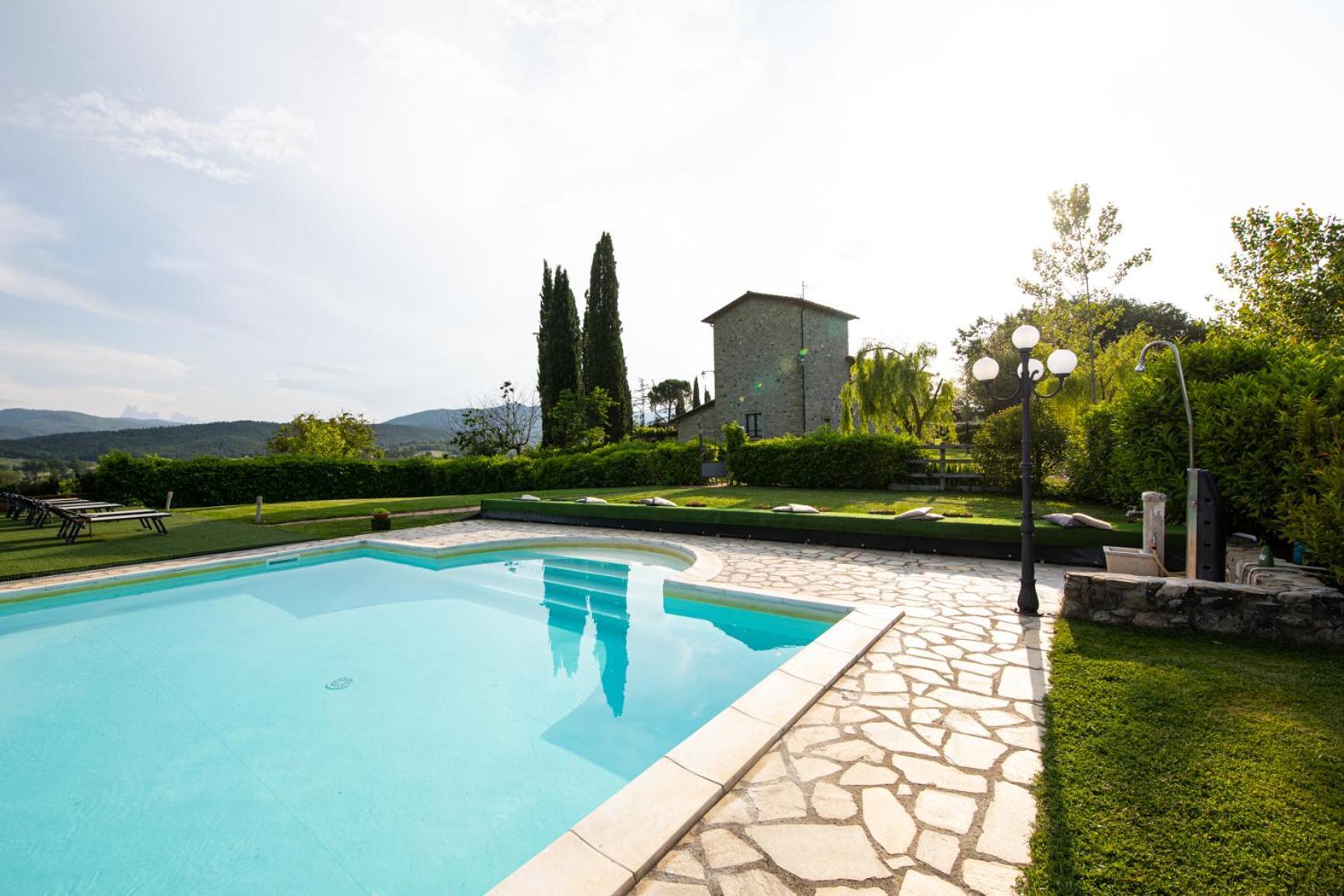 Agriturismo Il Sasso Anghiari Eksteriør billede