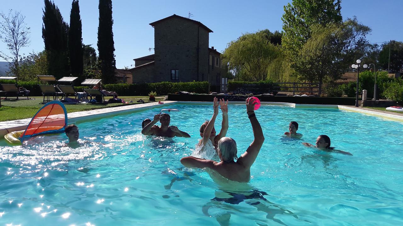 Agriturismo Il Sasso Pensionat Anghiari Eksteriør billede